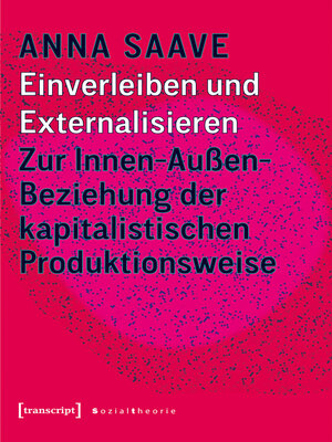 cover image of Einverleiben und Externalisieren